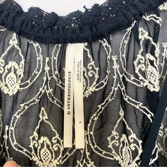 Anthropologie Sheer Mini Dress - Picture 8 of 13